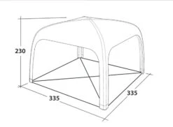 Outwell Air Shelter 16 Outwell Air Shelter -Robens Shop 111222 air shelter drawing perspective2