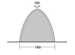 Outwell Free Standing Inner Tent L 12 Outwell Free Standing Inner Tent L -Robens Shop 111340 free standing inner l drawing other4