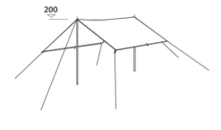 Easy Camp Tarp 4m X 4m 10 Easy Camp Tarp 4m X 4m -Robens Shop 120329 2