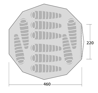 Robens Klondike Grande Tent 5 Robens Klondike Grande Tent - Image 3