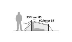 Robens Arrow Head Tent 24 Robens Arrow Head Tent -Robens Shop 130213 arrow head drawing elevation 4 1