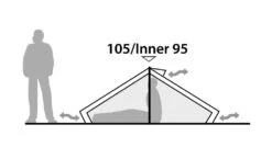 Robens Starlight 2 Tent -Robens Shop 130259 starlight 2 drawing elevation 4