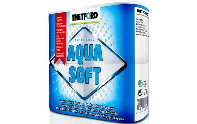 Thetford Aqua Soft Toilet Roll X 4 Rolls 3 Thetford Aqua Soft Toilet Roll X 4 Rolls