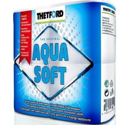 Thetford Aqua Soft Toilet Roll X 4 Rolls 4 Thetford Aqua Soft Toilet Roll X 4 Rolls - Image 2