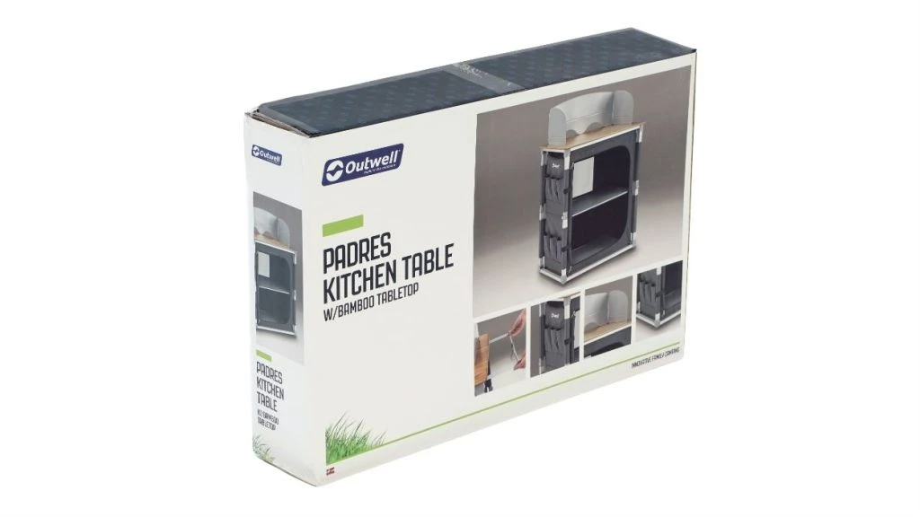Outwell Padres Kitchen Table With Bamboo Table Top 6 Outwell Padres Kitchen Table With Bamboo Table Top - Image 4