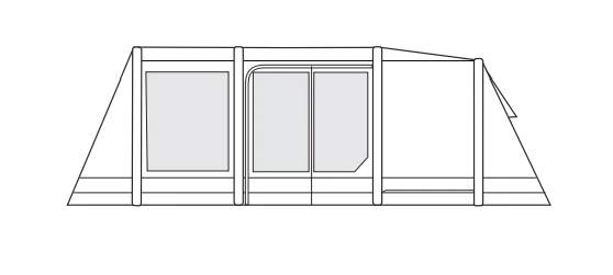 Outdoor Revolution Airedale 5.0S Tent 7 Outdoor Revolution Airedale 5.0S Tent - Image 5