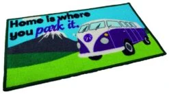 Quest Washable 'Home Is Where You Park It' Mat 5 Quest Washable 'Home Is Where You Park It' Mat -Robens Shop c0050n photo