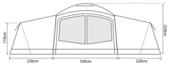Outdoor Revolution Camp Star 1200 Air Tent Bundle (2022) 27 Outdoor Revolution Camp Star 1200 Air Tent Bundle (2022) -Robens Shop campstar 1200 2