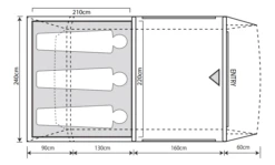 Outdoor Revolution Camp Star 350 Air Tent Bundle (2022) -Robens Shop campstar 350 2 1