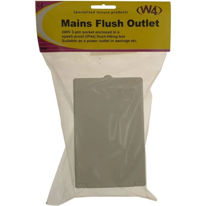 W4 UK Mains Flush Outlet 240V AC 4 W4 UK Mains Flush Outlet 240V AC - Image 2