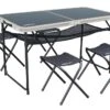 Outdoor Revolution Capri Aluminium Picnic Table And Stool Set 2 Outdoor Revolution Capri Aluminium Picnic Table And Stool Set -Robens Shop fur2049a