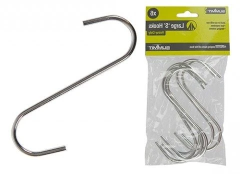 Summit Pack Of 6 Large `S` Hooks 3 Summit Pack Of 6 Large `S` Hooks - Image 2