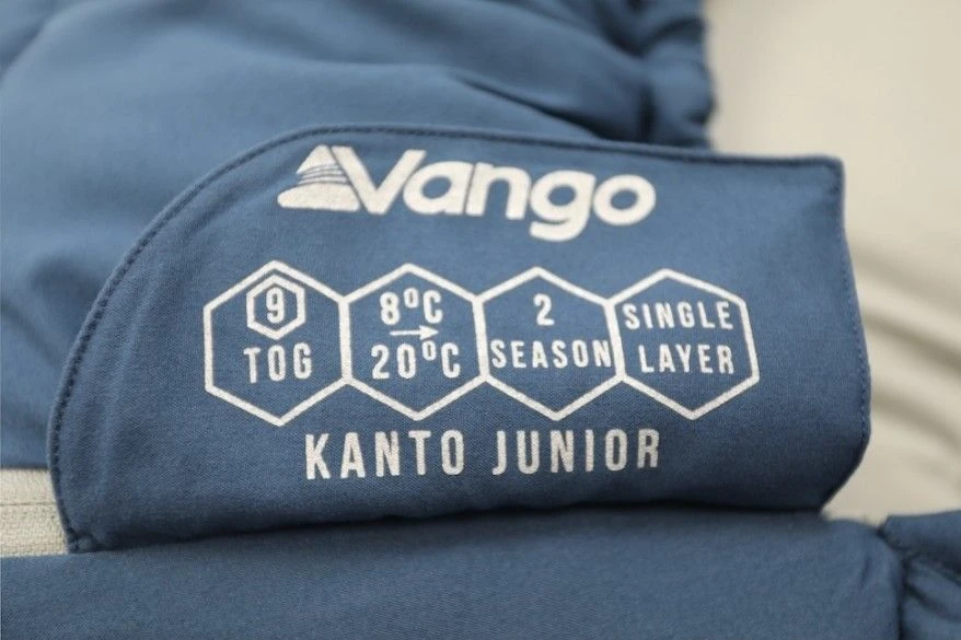 Vango Kanto Junior Ink Blue Sleeping Bag 6 Vango Kanto Junior Ink Blue Sleeping Bag - Image 4