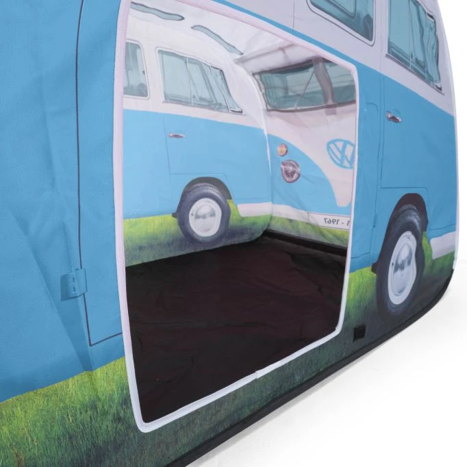 Volkswagen VW Campervan Kids Blue Pop Up Tent 15 Volkswagen VW Campervan Kids Blue Pop Up Tent - Image 13