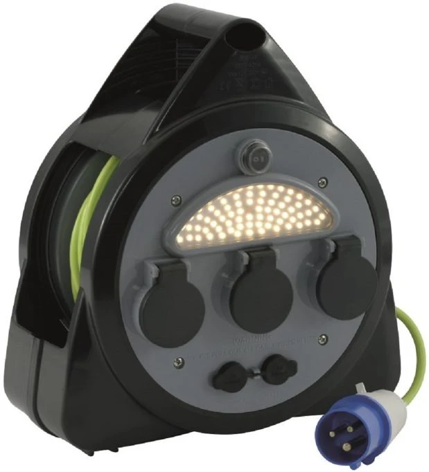 Outwell Mensa Mains 3 Way Roller Kit With USB / Light 2 Outwell Mensa Mains 3 Way Roller Kit With USB / Light