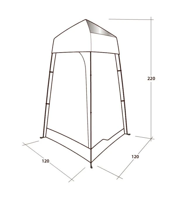 Outwell Seahaven Comfort Station Single Utility Tent 4 Outwell Seahaven Comfort Station Single Utility Tent - Image 2