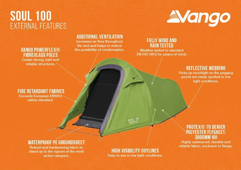 Vango Soul 100 Tent 5 Vango Soul 100 Tent - Image 3