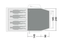 Outwell Springwood 4 Flat Woven Carpet 9 Outwell Springwood 4 Flat Woven Carpet -Robens Shop springwood 4