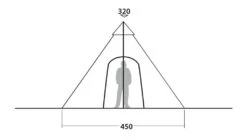 Robens Kiowa Tipi Tent 24 Robens Kiowa Tipi Tent -Robens Shop standing head height