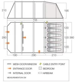 Vango Stargrove II Air TC 600XL Tent 9 Vango Stargrove II Air TC 600XL Tent -Robens Shop stargrove ii air tc 600xl