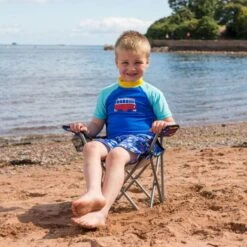 Volkswagen Kids Blue Camping Chair -Robens Shop vw kids chair 7 min