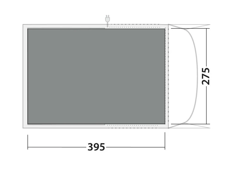 Robens Wolf Moon 5XP Footprint Groundsheet (395cm X 275cm) 6 Robens Wolf Moon 5XP Footprint Groundsheet (395cm X 275cm) - Image 4
